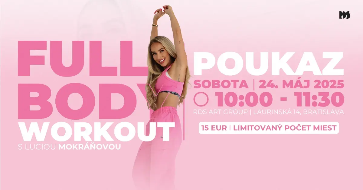 Darčekový poukaz Body Workout 24.5.
